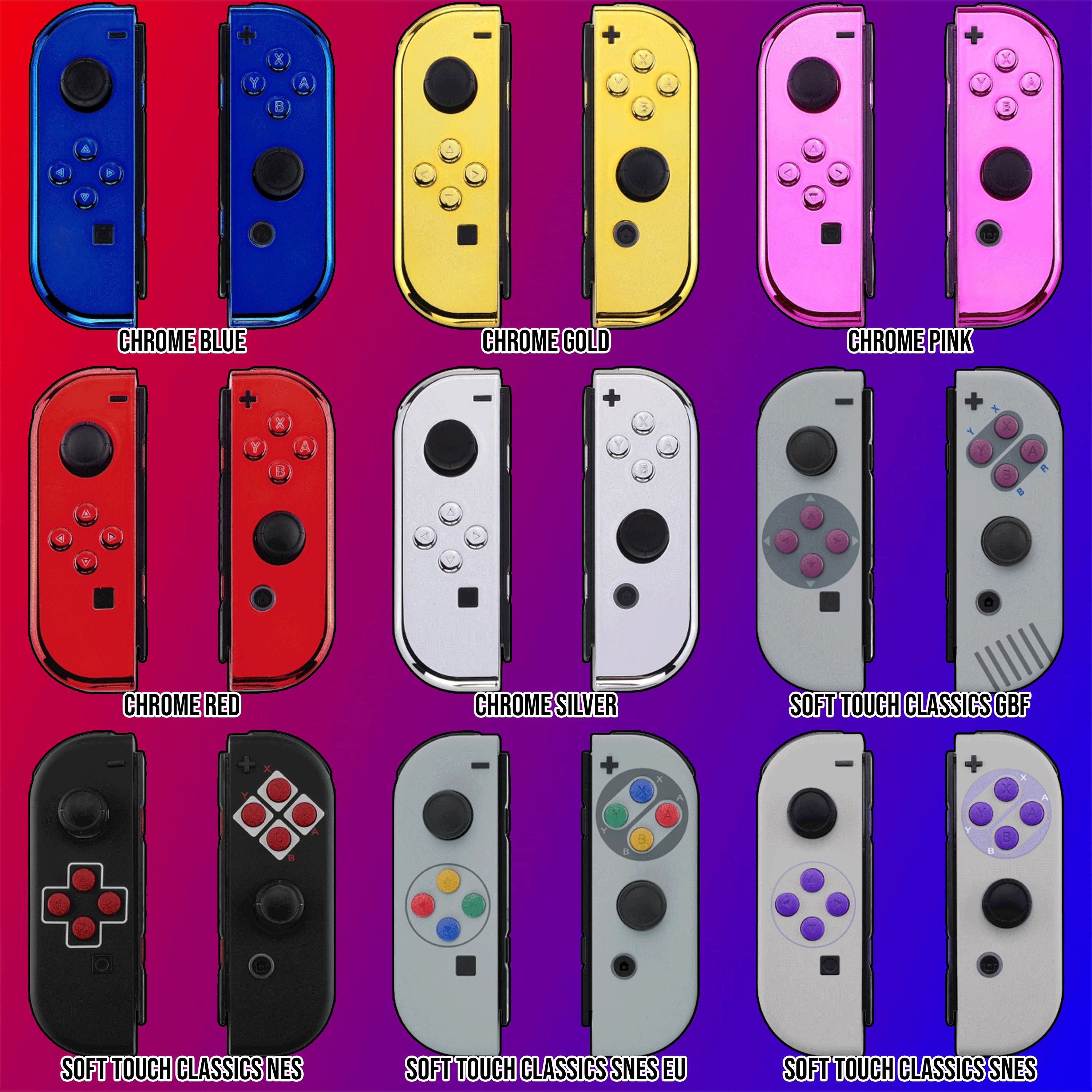 Custom Nintendo Switch Joycons