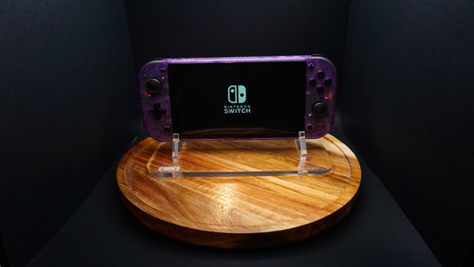 ModifedShells Custom, Custom Atomic Purple Nintendo Switch Lite, Upgraded GuliKit Joystick (Drift Free)